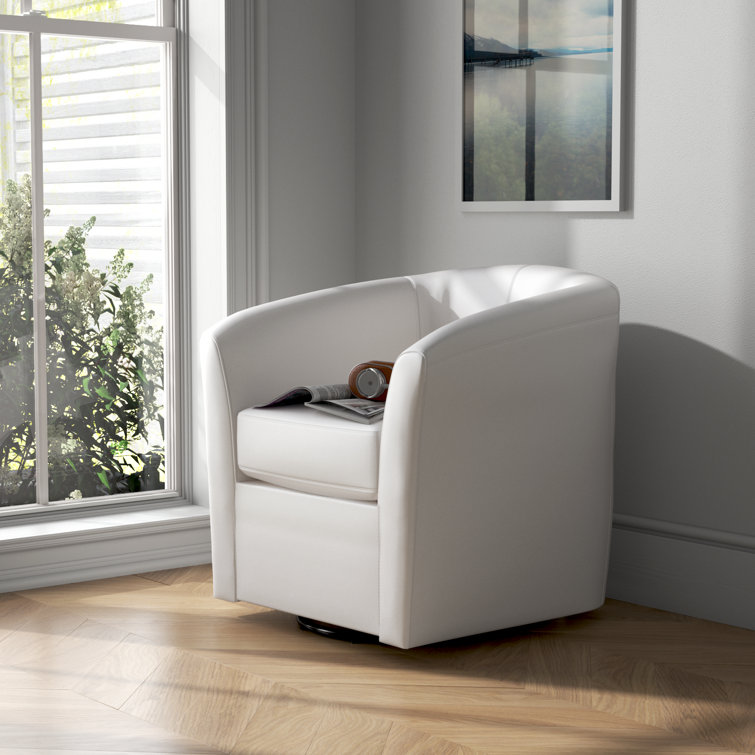 Natuzzi discount barrel chair